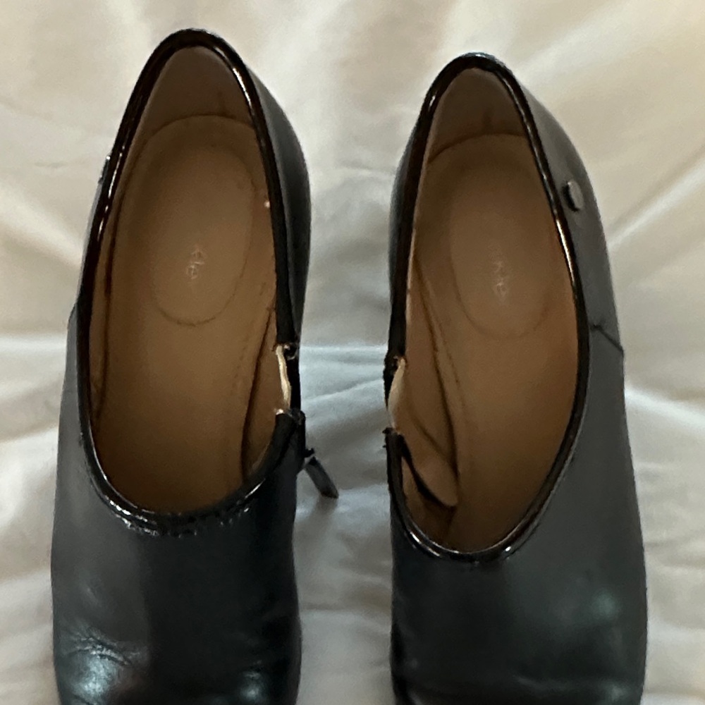 Calvin Klein Black Ankle Booties - Picture 3 of 6